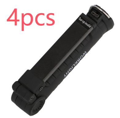 COB LED Tactical Flashlight USB Rechargeable Torch Waterproof Work Light Magnetic Lanterna Hanging Lamp For Night Lighting