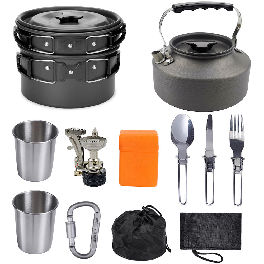 Camping Portable Outdoor Cooker Kettle New - EDC Italia