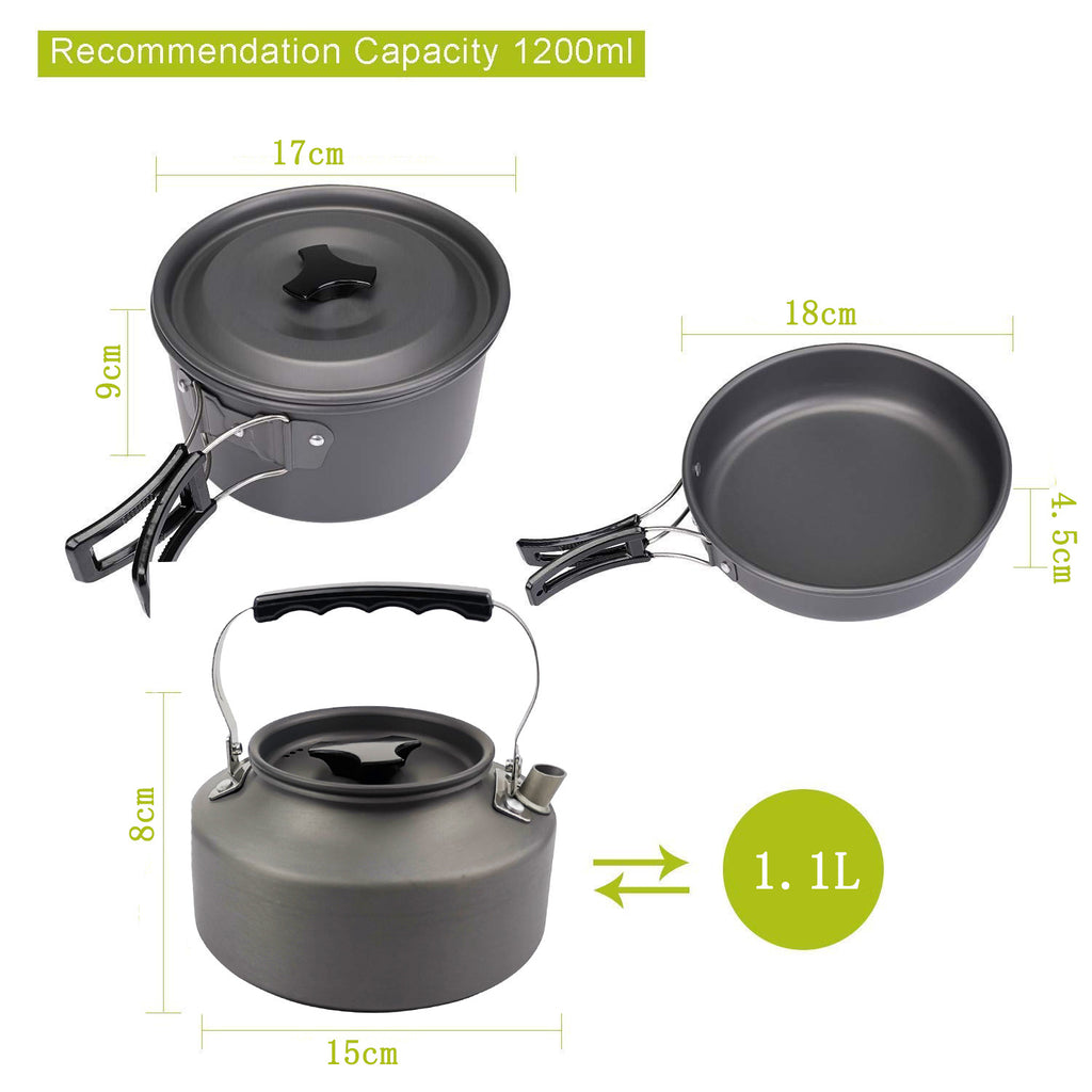 Camping Portable Outdoor Cooker Kettle New - EDC Italia
