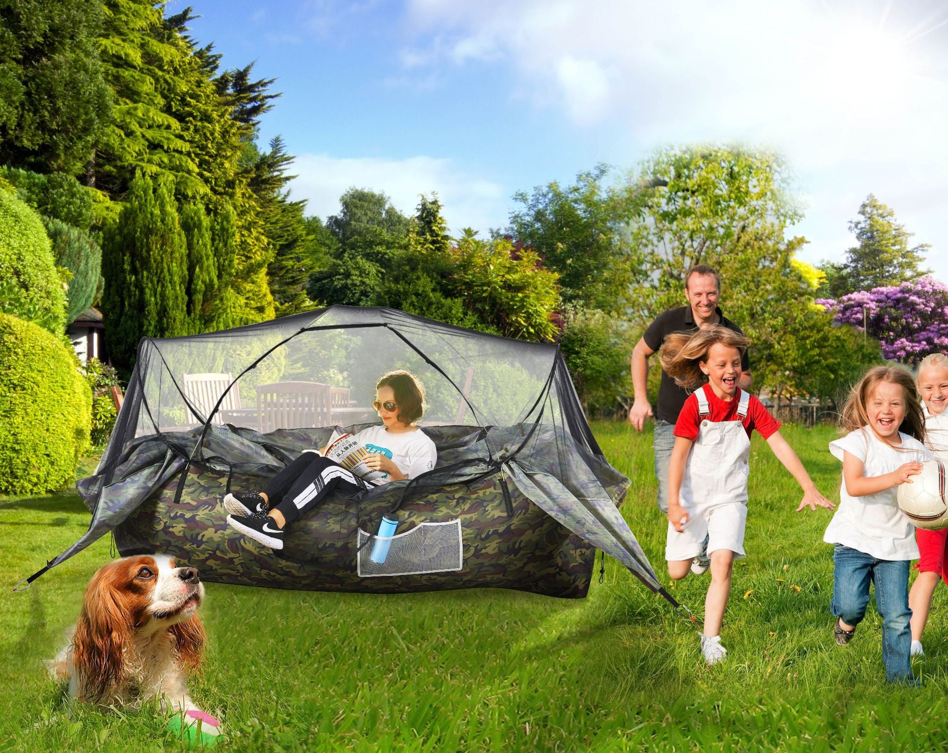 Outdoor Camping Portable Suspension Tent - EDC Italia