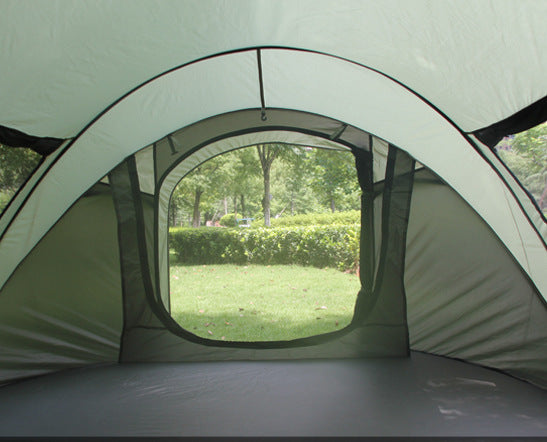 Automatic Tent Outdoor 3-4 People Thickened Rainproof Single Double Camping Outdoor Camping Tent - EDC Italia
