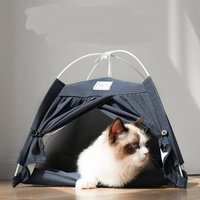 Summer New Style Removable Cotton And Linen Tent Nest - EDC Italia
