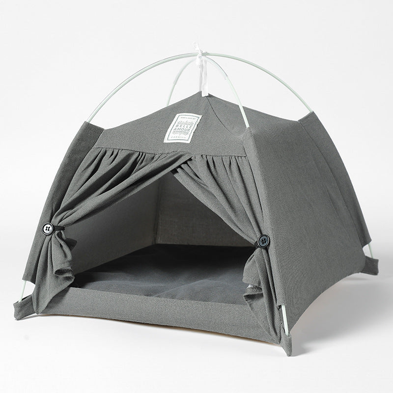 Summer New Style Removable Cotton And Linen Tent Nest - EDC Italia