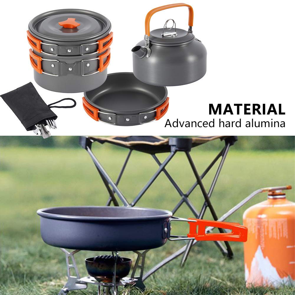 Travel Picnic Tableware Folding Camping Set - EDC Italia