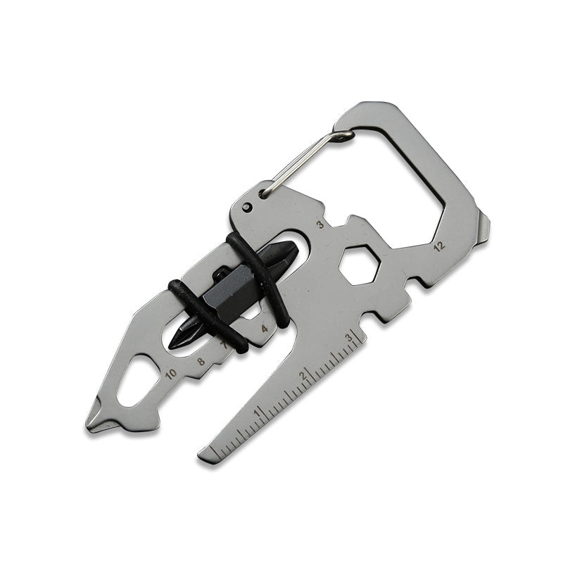 Multifunctional Tool Card Bottle Opener Wrench EDC Keychain Accessories