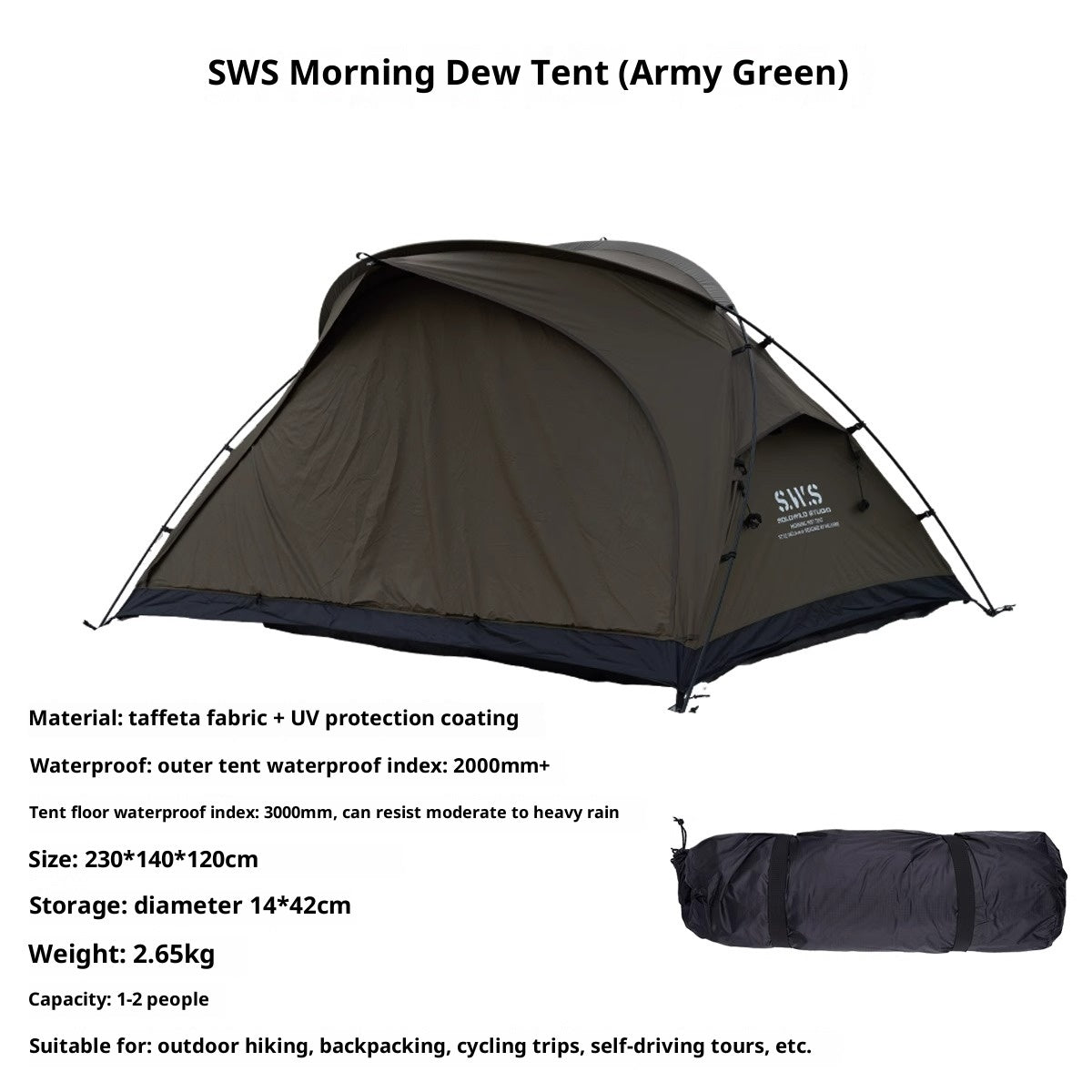Sphere-shaped Tent Inner Tent Outdoor Waterproof Shelter - EDC Italia