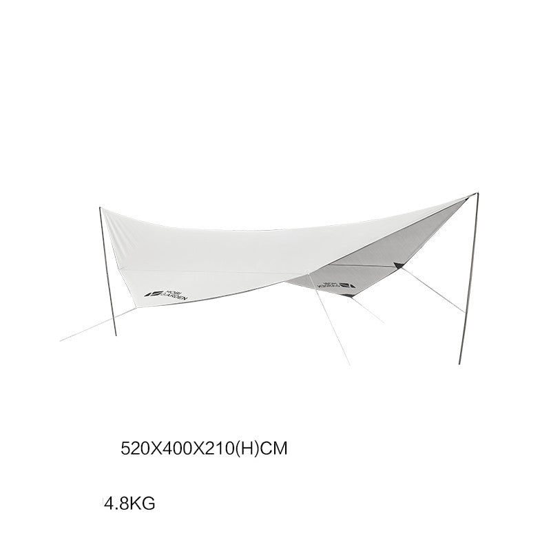MU Gaodi Outdoor Rainproof Awning Tent Light Luxury Camping Equipment UV-proof Oxford Cloth Canopy - EDC Italia