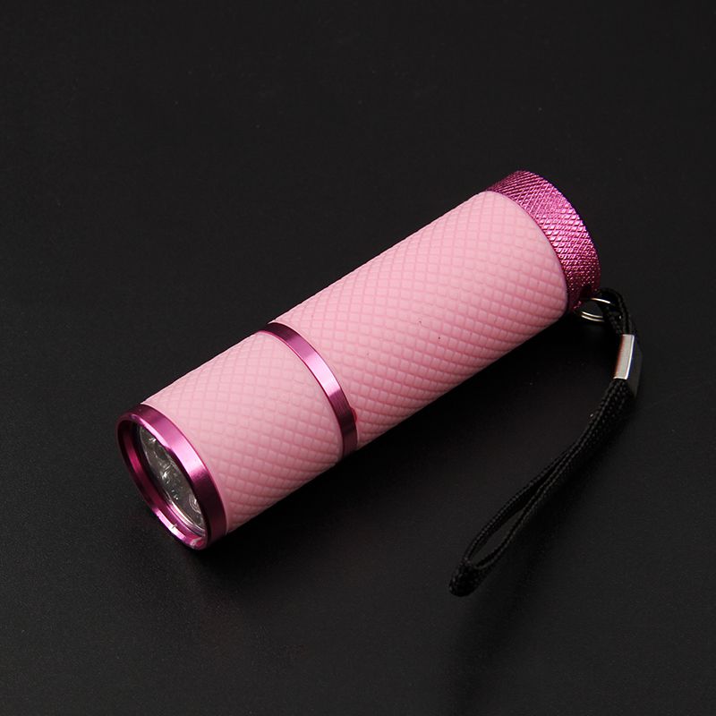 LED luminous purple flashlight
