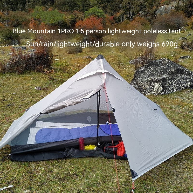 Rain-proof Single Rodless Camping Tent - EDC Italia