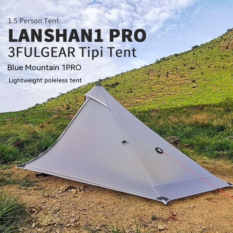 Rain-proof Single Rodless Camping Tent - EDC Italia