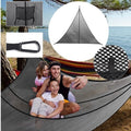 Triangle Multiplayer Hammock, Camping Tree Tent Aerial Mat - EDC Italia