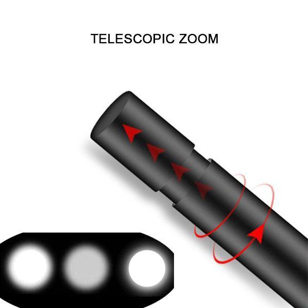 Outdoor glare flashlight