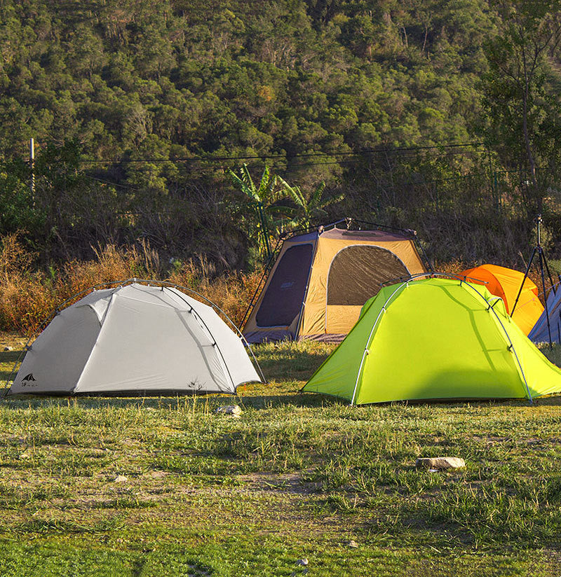Double Layer Outdoor Camping Tent With Silicon Coating For Two People - EDC Italia