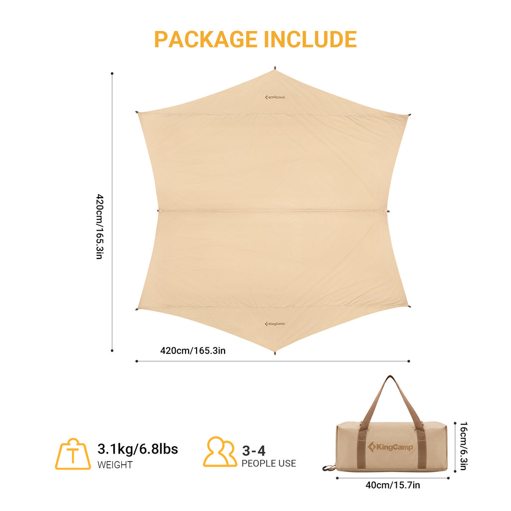 Summer Outdoor Travel Sunshade Tent Detachable - EDC Italia