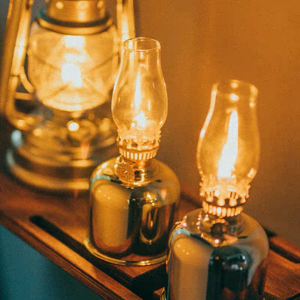 Outdoor Camping Metal Vintage Kerosene Lamp - EDC Italia