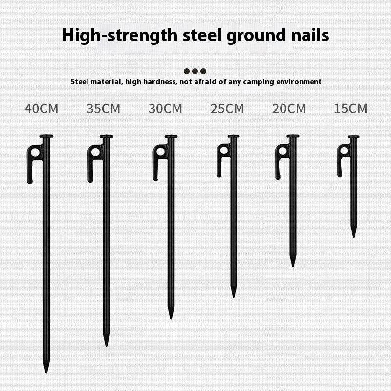 Outdoor Camping Accessories Fixed Pavilion Steel Nail - EDC Italia