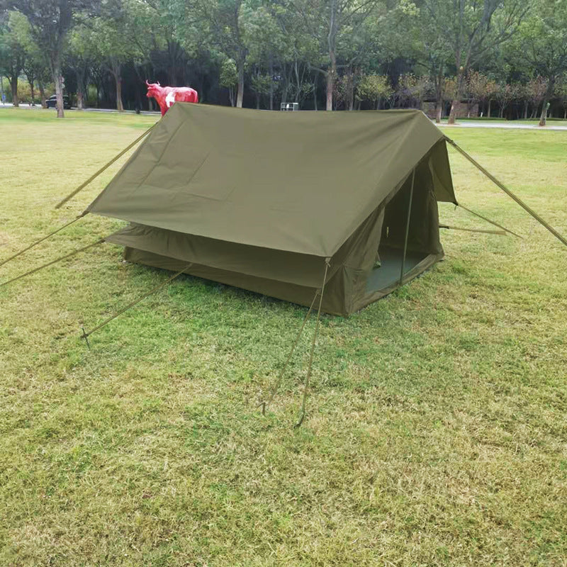 Outdoor Camping Retro Oxford Cloth Tent - EDC Italia