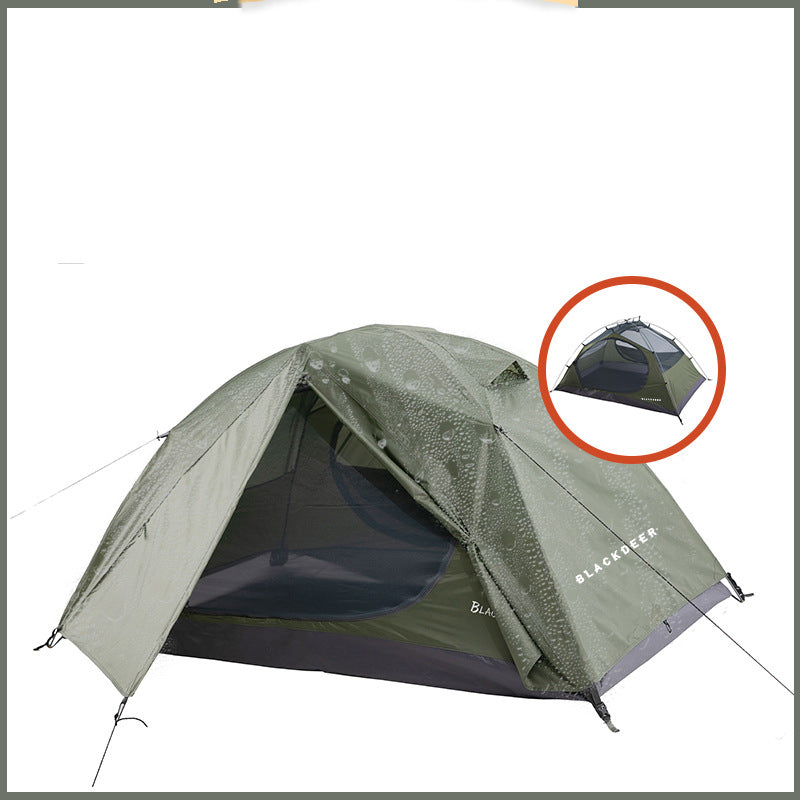Travel Double Thicken Portable Four Seasons Hilly Tent - EDC Italia