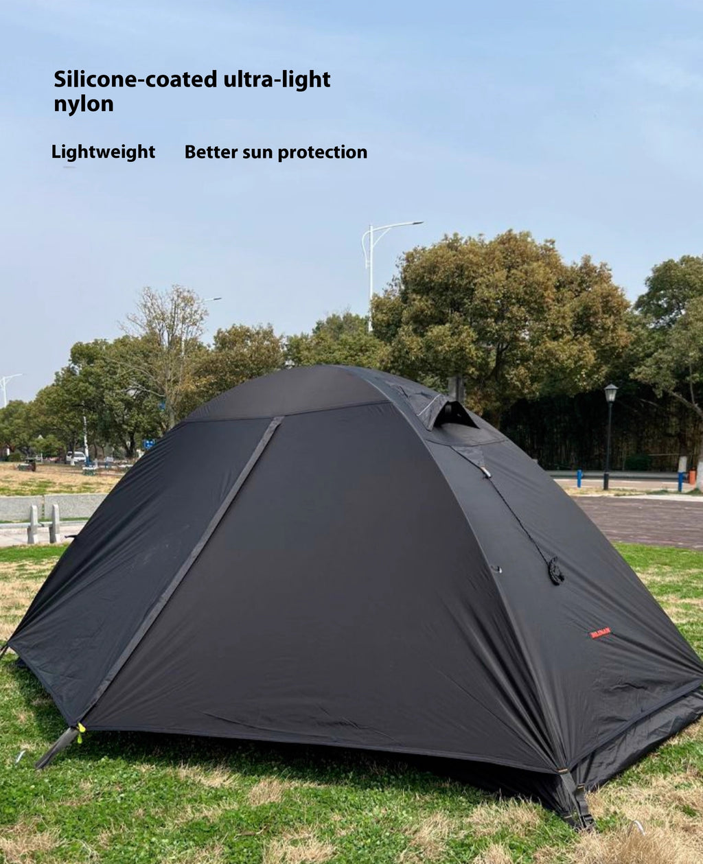 Single Person Tent Aluminum Pole Lightweight Silicon Coating - EDC Italia