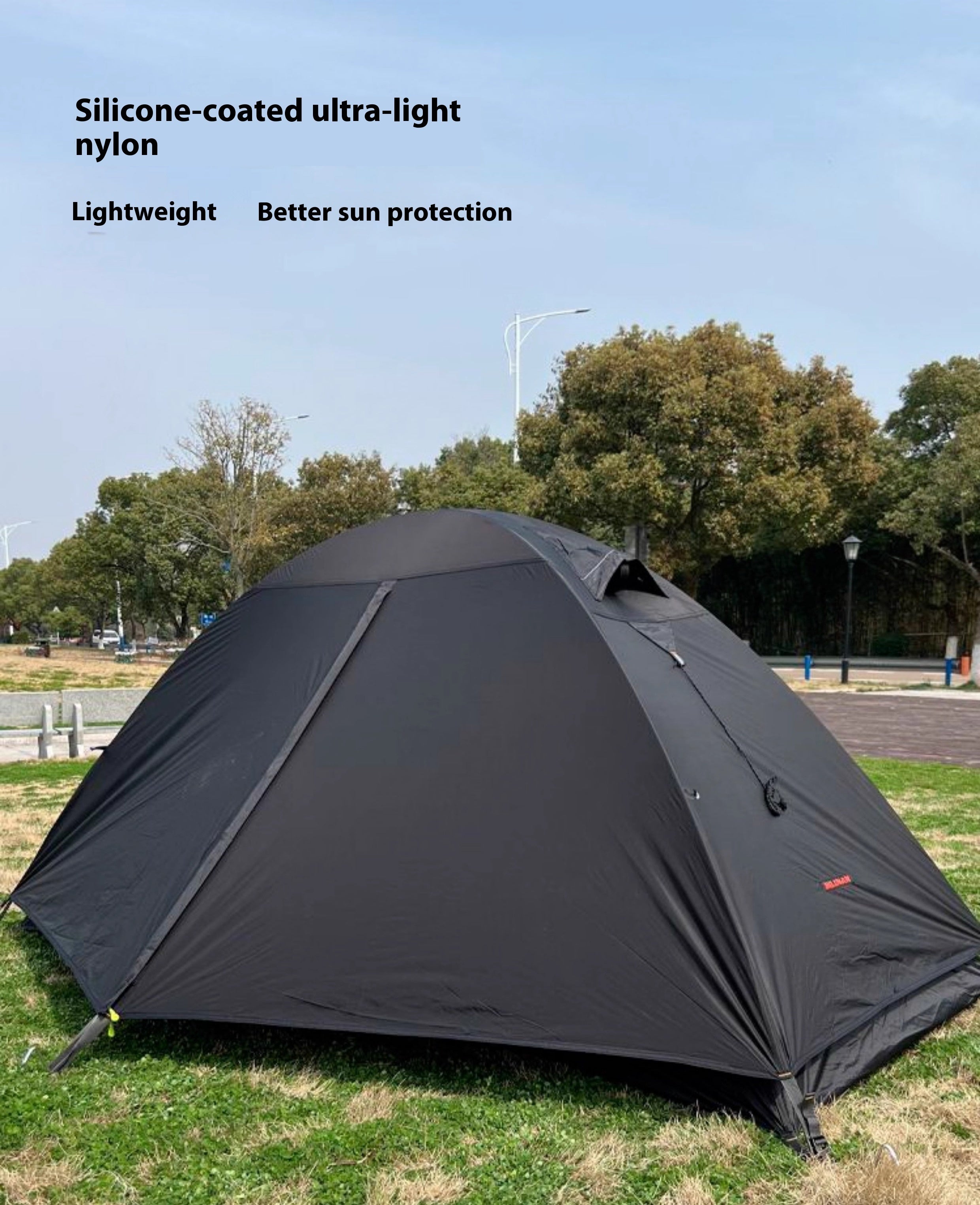 Single Person Tent Aluminum Pole Lightweight Silicon Coating - EDC Italia