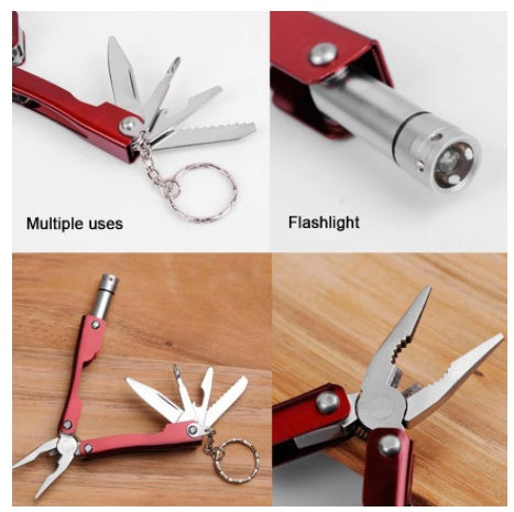 Outdoor Mountaineering Emergency Tool Box First Aid Box Camping Distress Self-rescue Kit Set