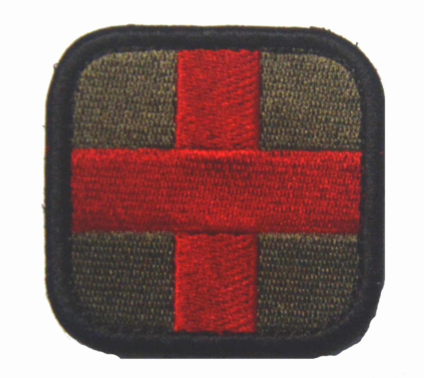 Cross Tactical Medical Badge Emergency Rescue Backpack Chapter Embroidery Velcro Label