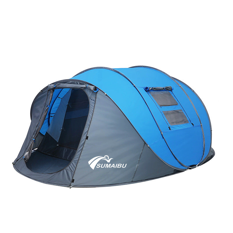 Outdoor Automatic Tent Quickly Opens And Throws Tent Supplies For 3-4 People Camping - EDC Italia