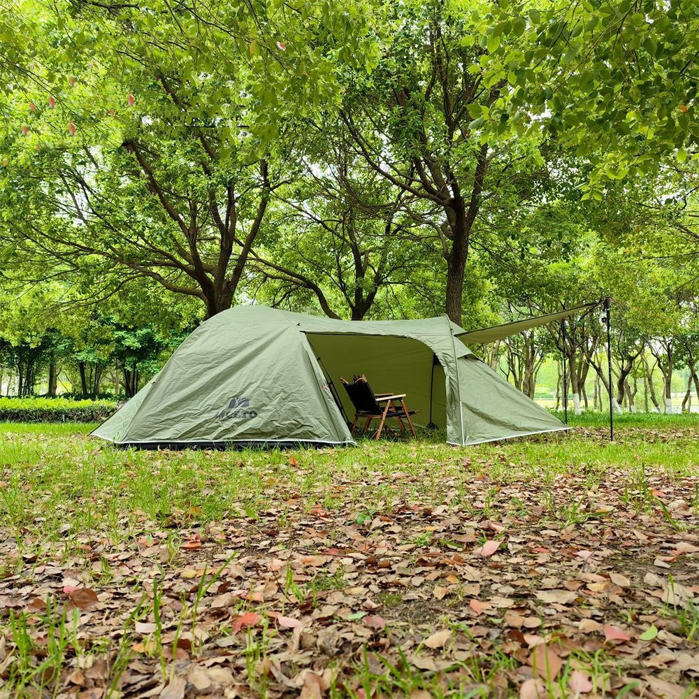 Camping Aluminum Pole Anti-Heavy Rain Water Family Tent Outdoor Equipment - EDC Italia