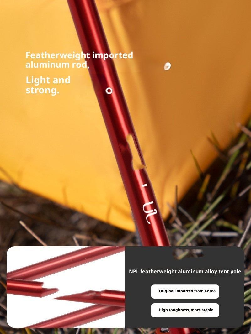 Ultralight Double Tent For Outdoor Hiking, Mountaineering, Camping, And Rain Protection - EDC Italia