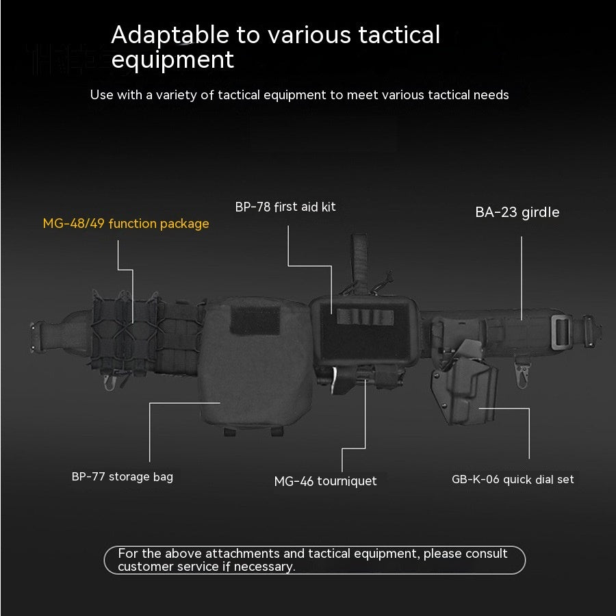Real-life Tactical Elastic Single Connection Bag Outdoor Running Sports