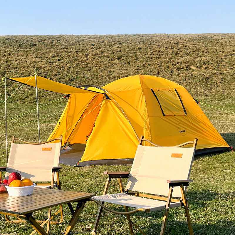Four Person Outdoor Camping Space Folding And Thickening Tent Rain And Sun Proof Outdoor - EDC Italia