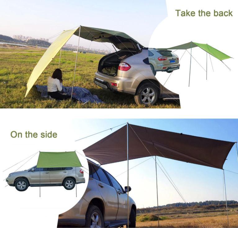 Outdoor Camper Tail Tent Side Tent Canopy - EDC Italia