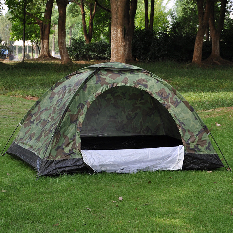 Double Camouflage Tent Leisure Tent Outdoor Camping Tent - EDC Italia