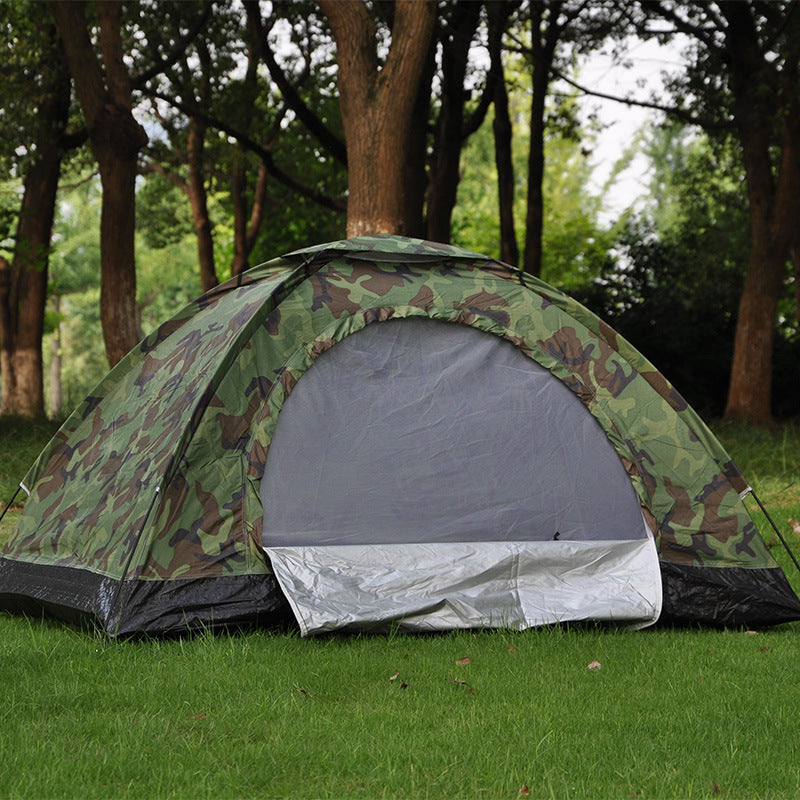 Double Camouflage Tent Leisure Tent Outdoor Camping Tent - EDC Italia