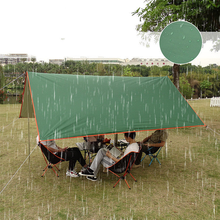 Canopy Outdoor Tent Portable Camping Square Plaid - EDC Italia