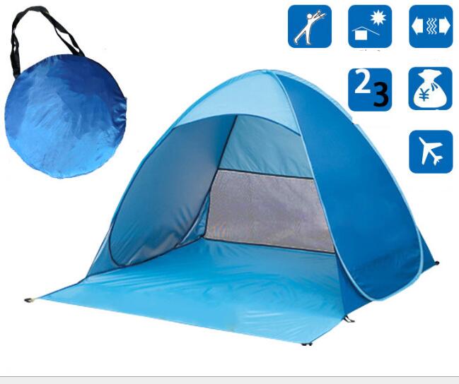 Sun protection automatically set up a beach tent - EDC Italia