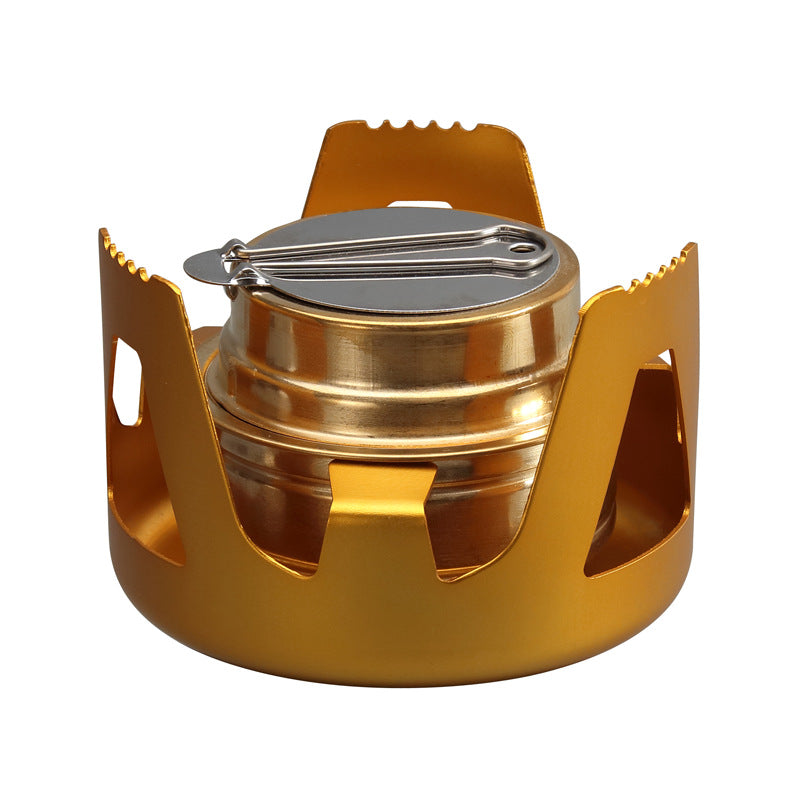 Outdoor Picnic Alcohol Vaporization Portable Camping Stove - EDC Italia
