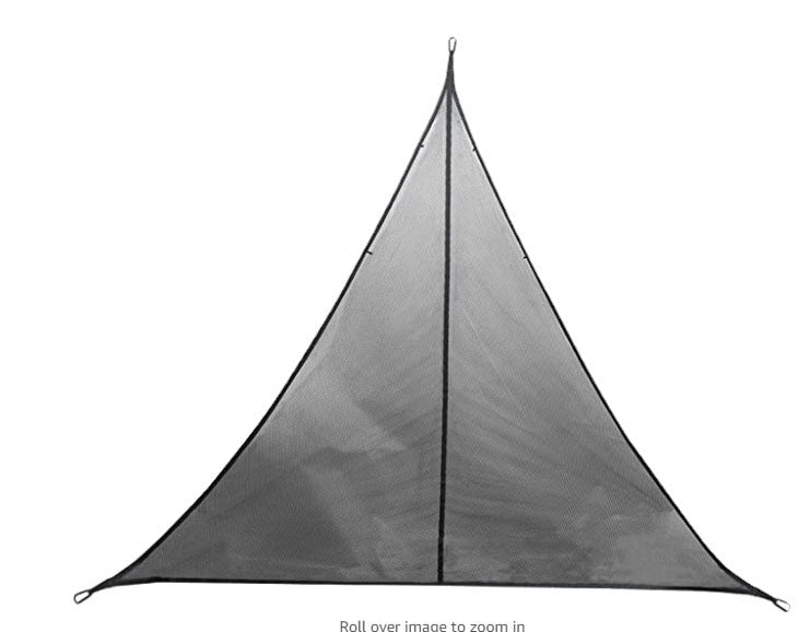 Triangle Multiplayer Hammock, Camping Tree Tent Aerial Mat - EDC Italia