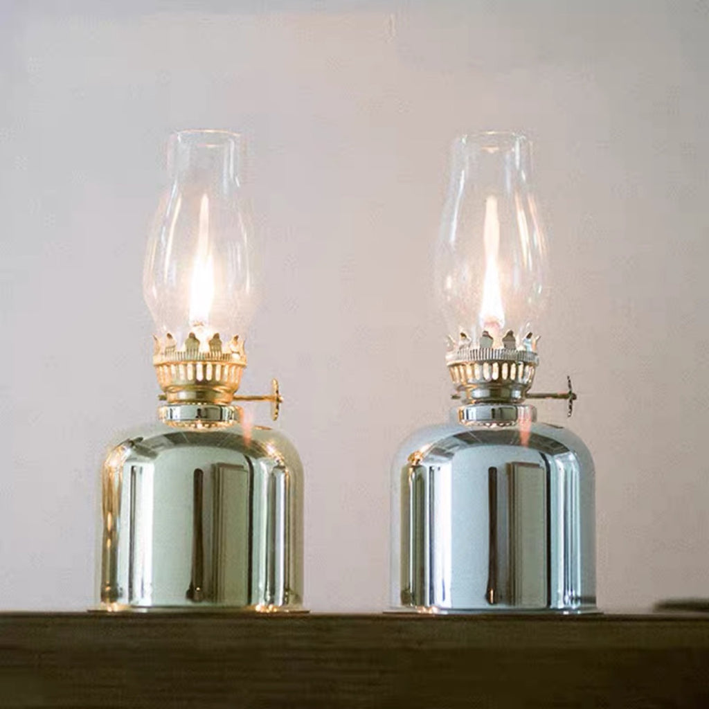 Outdoor Camping Metal Vintage Kerosene Lamp - EDC Italia