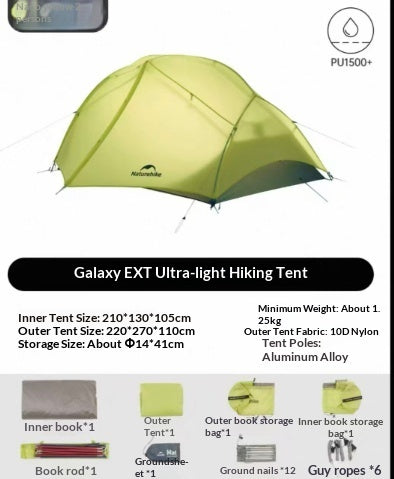Single And Double Hiking Tent Ultra-light Outdoor Camping - EDC Italia