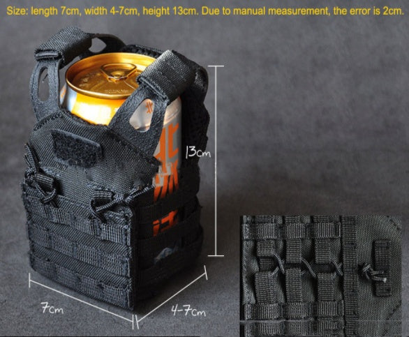 Mini JPC vest mini tactical decorative wine bottle cover