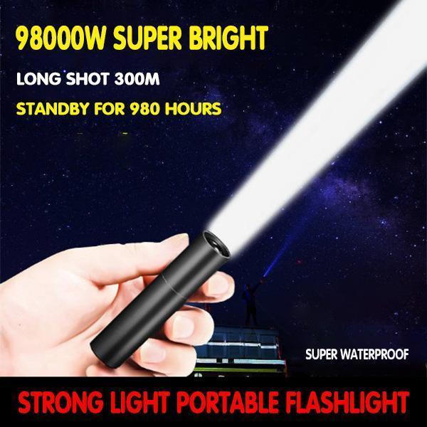 Outdoor glare flashlight