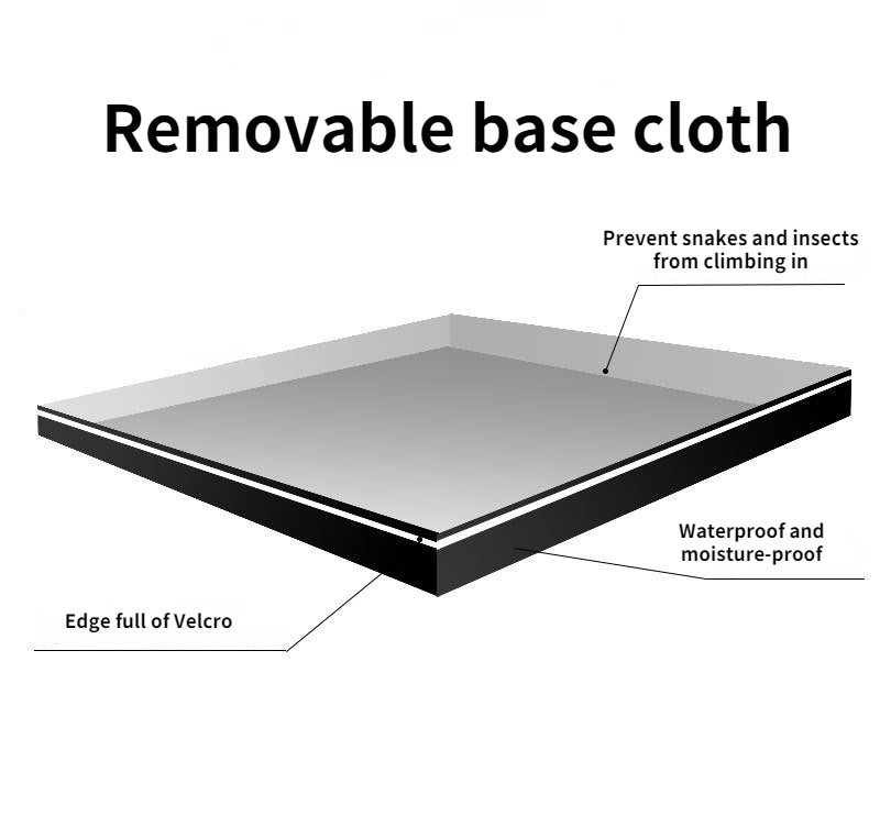 Rear Extension Tent Canopy Portable Multi-function - EDC Italia