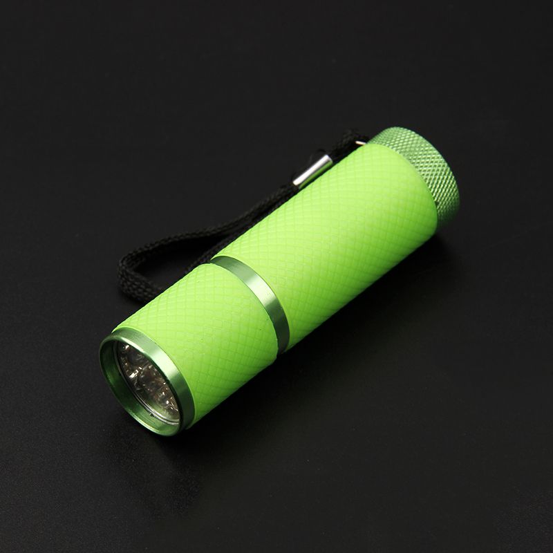 LED luminous purple flashlight