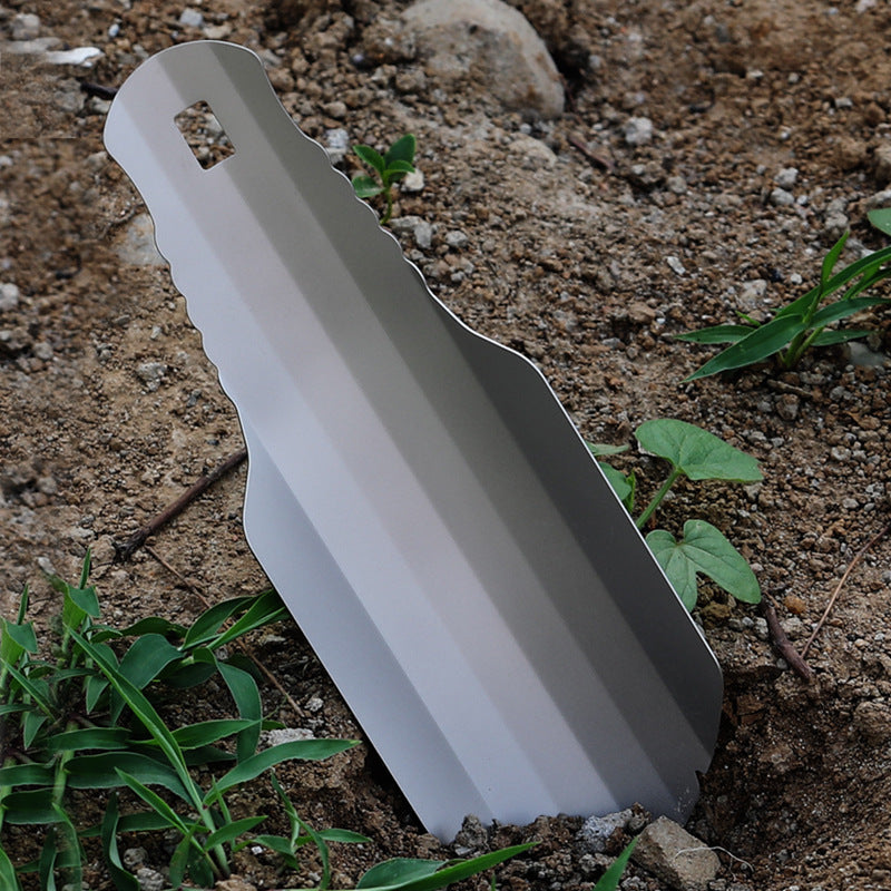 Outdoor Pure Titanium Tool Spatula For Camping