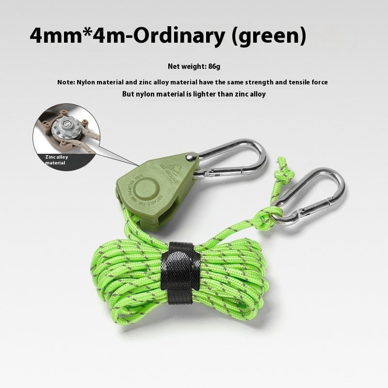 Outdoor Pulley Adjuster Tent Fixator - EDC Italia