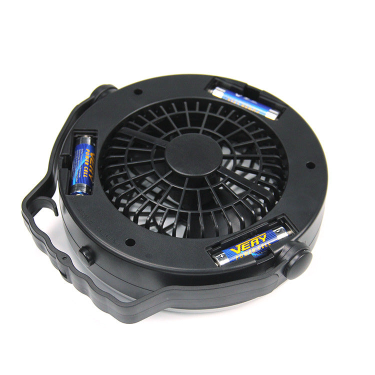 Multi-function Waterproof Fan Rechargeable Portable Camping Tent Light Outdoor Lamp Fishing Cooling Fan Lamp Camping Light - EDC Italia