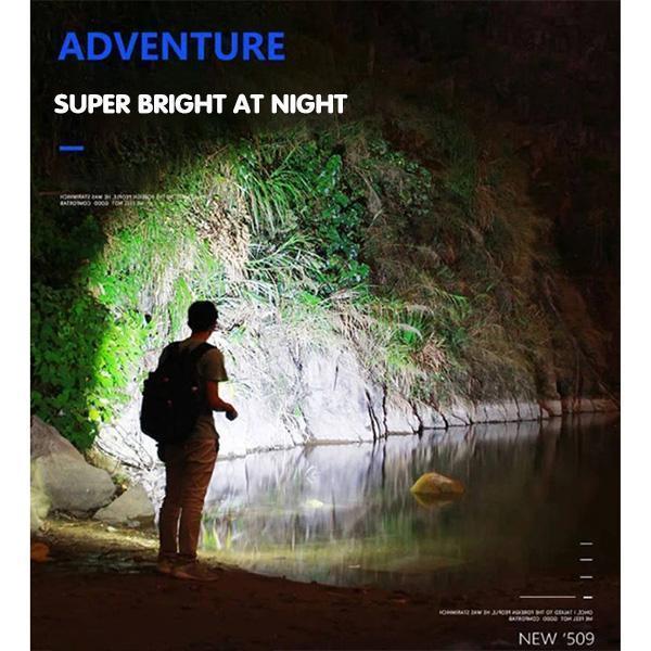 Outdoor glare flashlight
