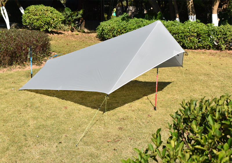 15 Silicon Coated Ultra-lightweight Canopy Portable Multifunctional Tent Canopy - EDC Italia