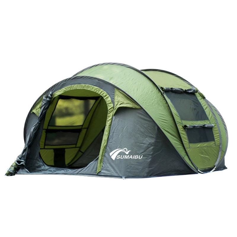 Outdoor Automatic Tent Quickly Opens And Throws Tent Supplies For 3-4 People Camping - EDC Italia